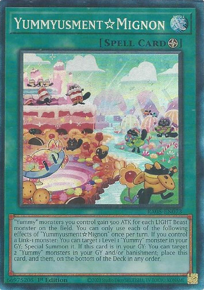 YummyusmentAcroquey (Collector's Rare) [RA05-EN073] Collector's Rare Yu-Gi-Oh!