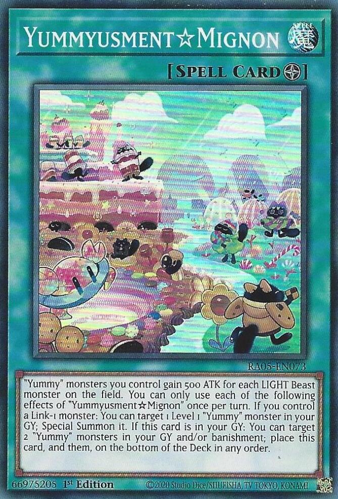 YummyusmentAcroquey [RA05-EN073] Super Rare Yu-Gi-Oh!