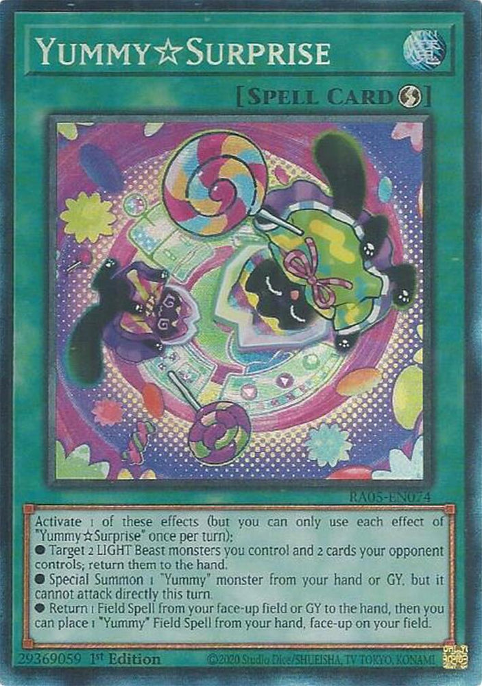 YummySurprise (Collector's Rare) [RA05-EN074] Collector's Rare Yu-Gi-Oh!