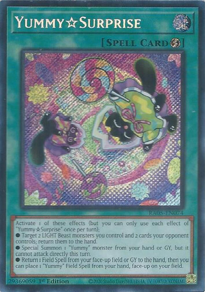 YummySurprise (Secret Rare) [RA05-EN074] Secret Rare Yu-Gi-Oh!