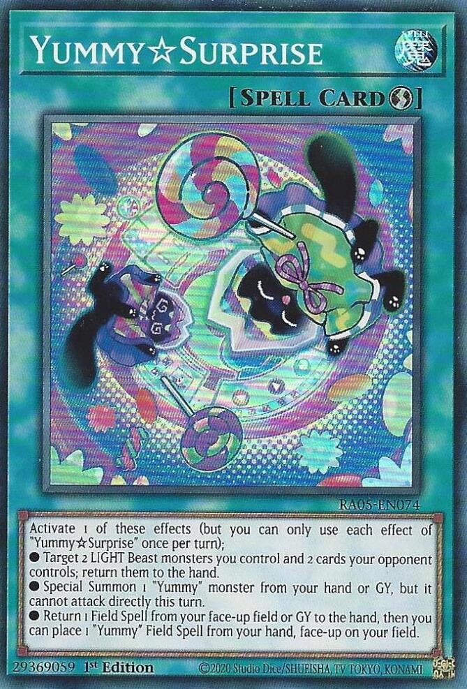 YummySurprise [RA05-EN074] Super Rare Yu-Gi-Oh!