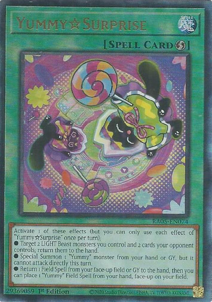 YummySurprise (Ultimate Rare) [RA05-EN074] Ultimate Rare Yu-Gi-Oh!