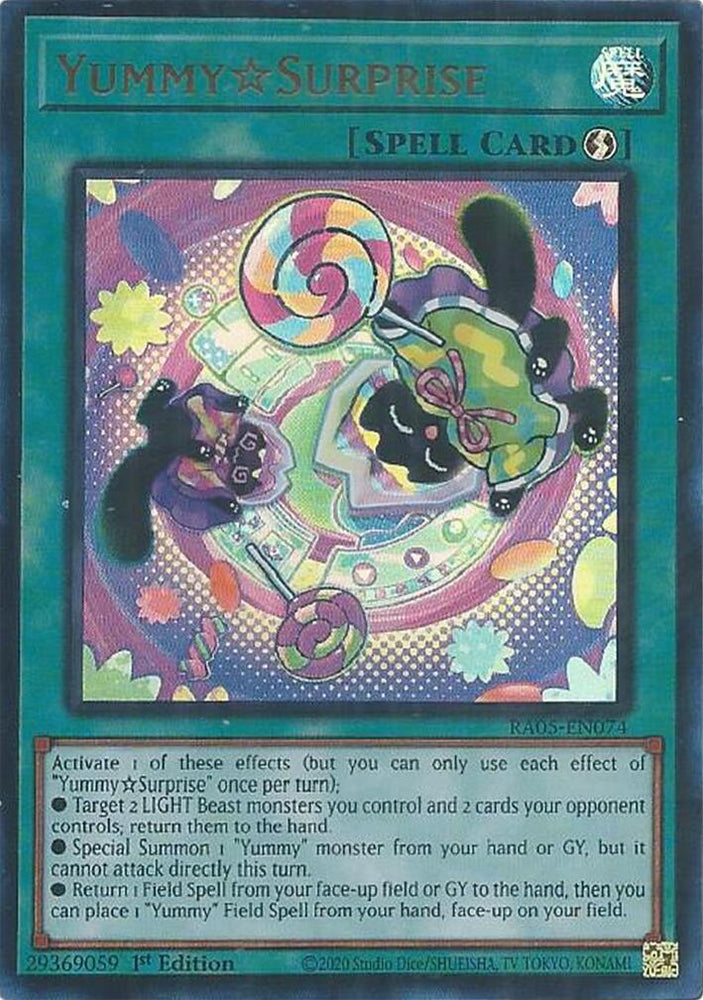 YummySurprise (Ultra Rare) [RA05-EN074] Ultra Rare Yu-Gi-Oh!