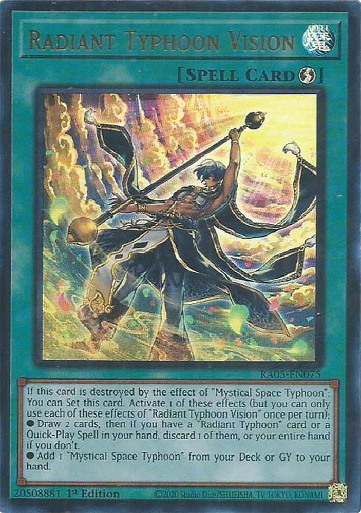 Radiant Typhoon Vision (Ultra Rare) [RA05-EN075] Ultra Rare Yu-Gi-Oh!