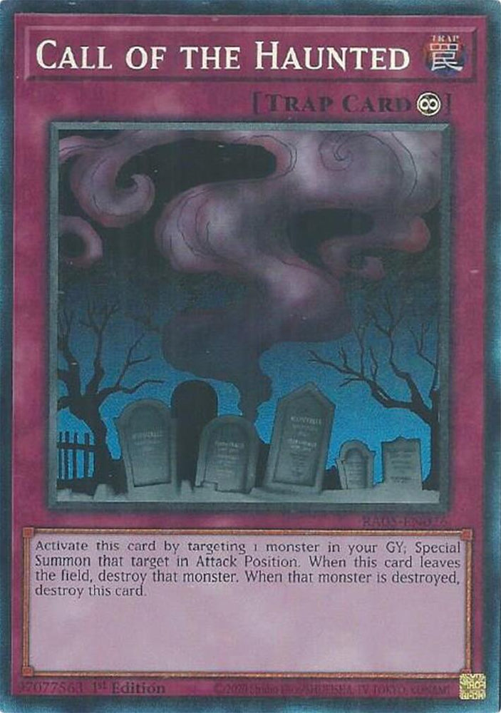 Call of the Haunted (Collector's Rare) [RA05-EN076] Collector's Rare Yu-Gi-Oh!