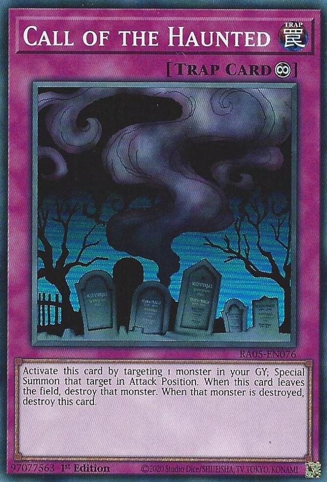 Call of the Haunted [RA05-EN076] Super Rare Yu-Gi-Oh!