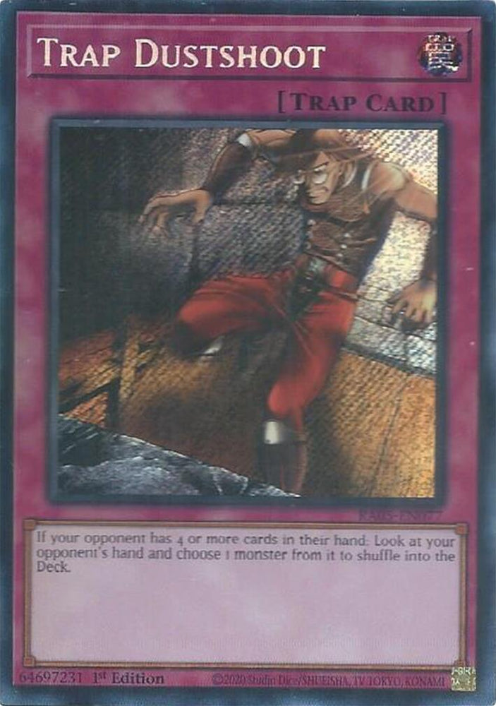 Trap Dustshoot (Secret Rare) [RA05-EN077] Secret Rare Yu-Gi-Oh!