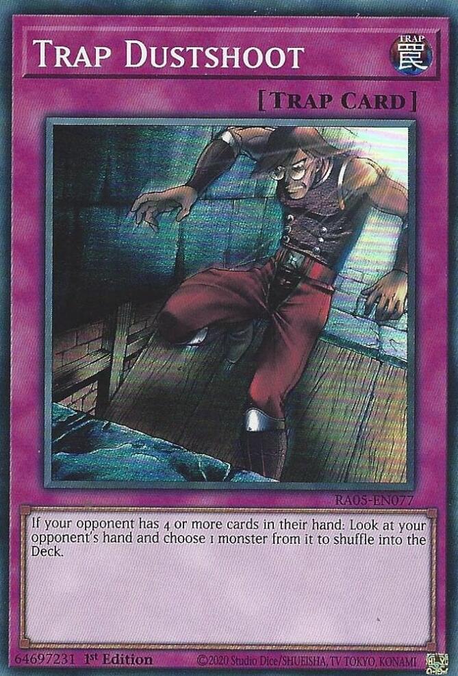 Trap Dustshoot [RA05-EN077] Super Rare Yu-Gi-Oh!
