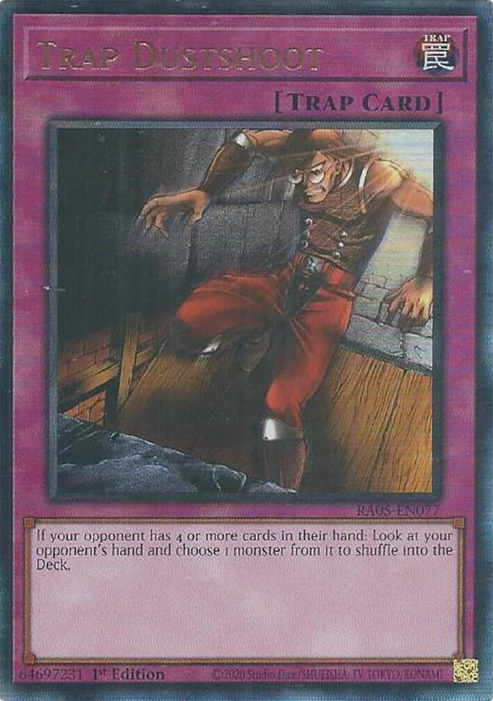 Trap Dustshoot (Ultimate Rare) [RA05-EN077] Ultimate Rare Yu-Gi-Oh!