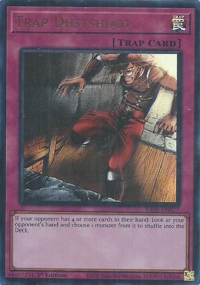 Trap Dustshoot (Ultra Rare) [RA05-EN077] Ultra Rare Yu-Gi-Oh!