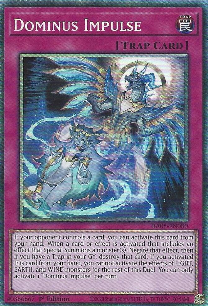Dominus Impulse (Collector's Rare) [RA05-EN080] Collector's Rare Yu-Gi-Oh!