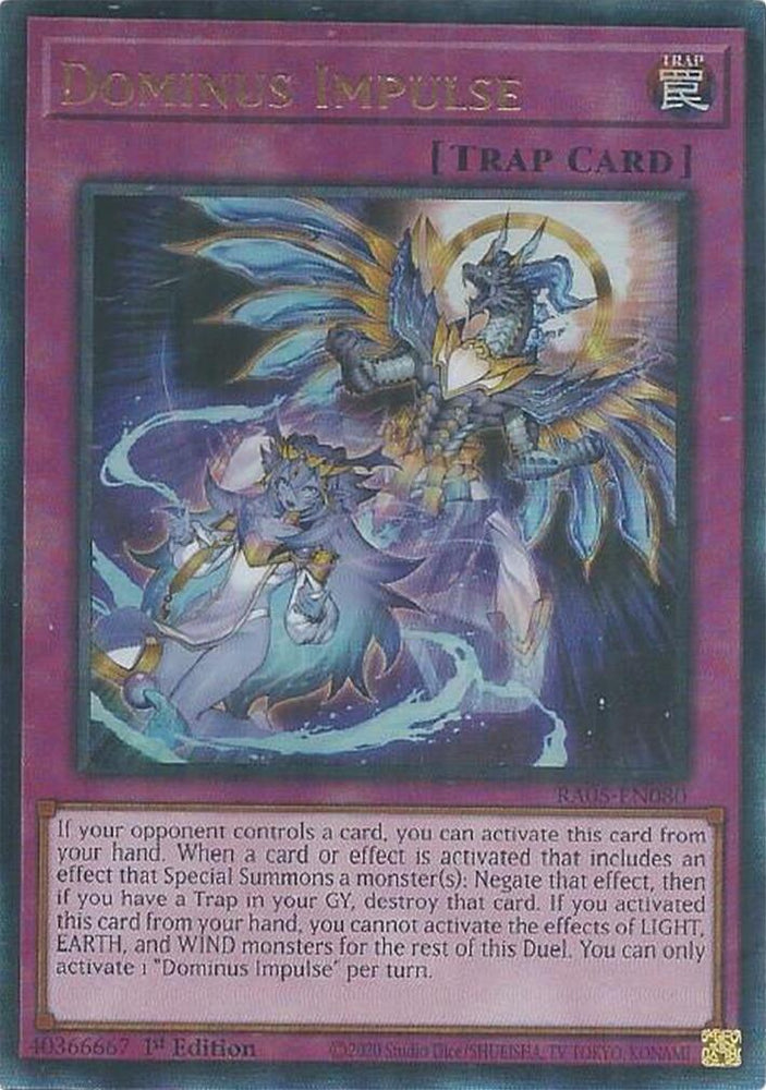 Dominus Impulse (Ultimate Rare) [RA05-EN080] Ultimate Rare Yu-Gi-Oh!