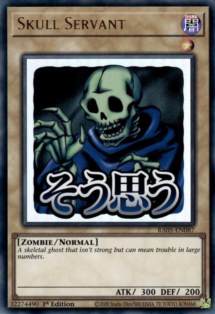 Skull Servant [RA05-EN087] Ultra Rare Yu-Gi-Oh!