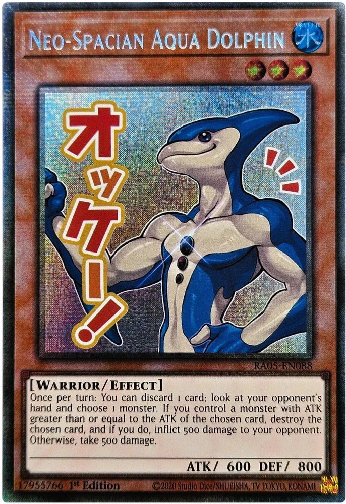 Neo-Spacian Aqua Dolphin (Starlight Rare) [RA05-EN088] Starlight Rare Yu-Gi-Oh!