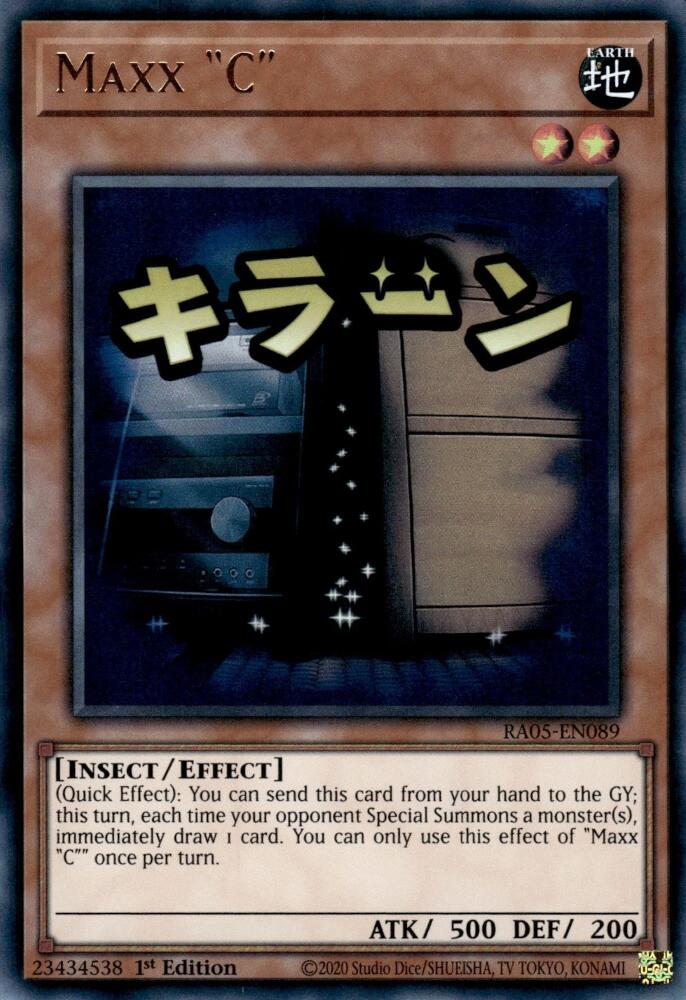 Maxx "C" [RA05-EN089] Ultra Rare Yu-Gi-Oh!