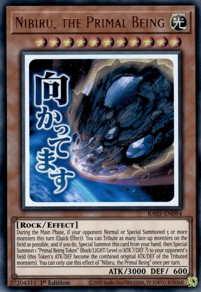 Nibiru, the Primal Being [RA05-EN094] Ultra Rare Yu-Gi-Oh!