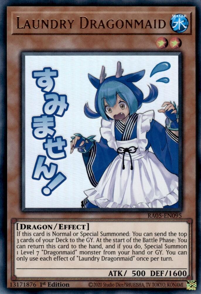 Laundry Dragonmaid [RA05-EN095] Ultra Rare Yu-Gi-Oh!