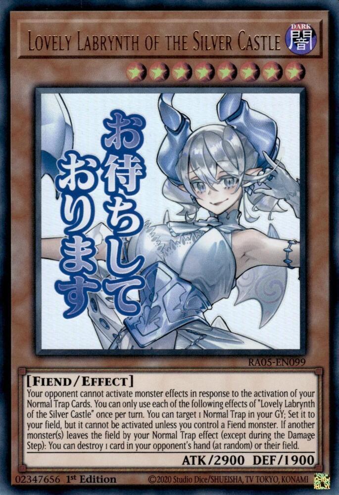 Lovely Labrynth of the Silver Castle [RA05-EN099] Ultra Rare Yu-Gi-Oh!