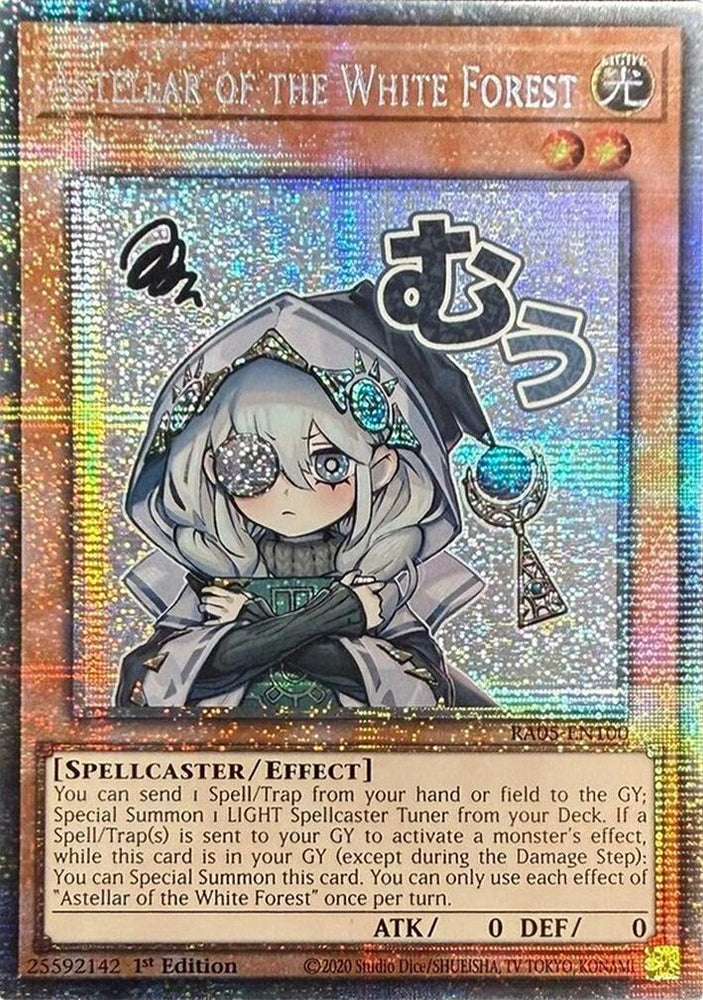 Astellar of the White Forest (Starlight Rare) [RA05-EN100] Starlight Rare Yu-Gi-Oh!