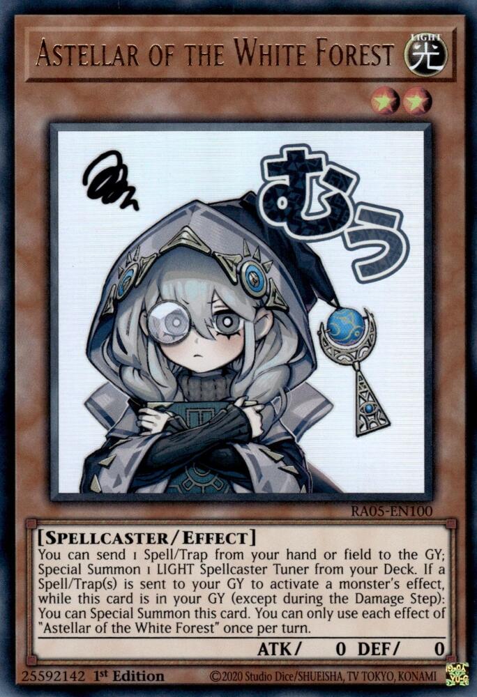 Astellar of the White Forest [RA05-EN100] Ultra Rare Yu-Gi-Oh!