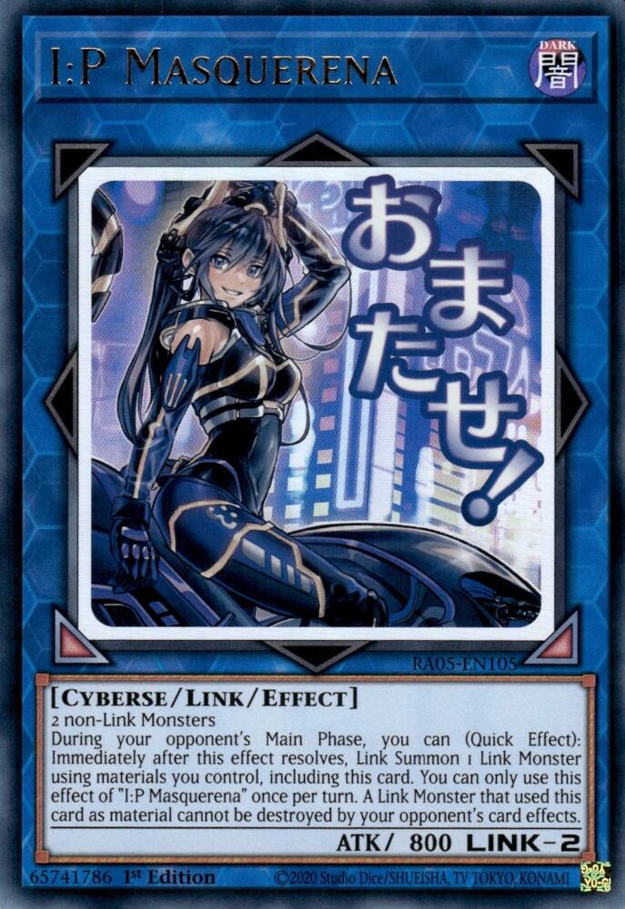 I:P Masquerena [RA05-EN105] Ultra Rare Yu-Gi-Oh!