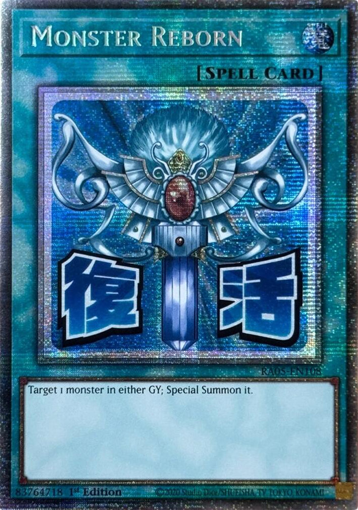 Monster Reborn (Starlight Rare) [RA05-EN108] Starlight Rare Yu-Gi-Oh!
