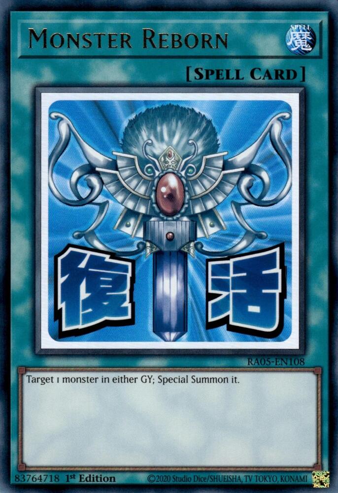 Monster Reborn [RA05-EN108] Ultra Rare Yu-Gi-Oh!