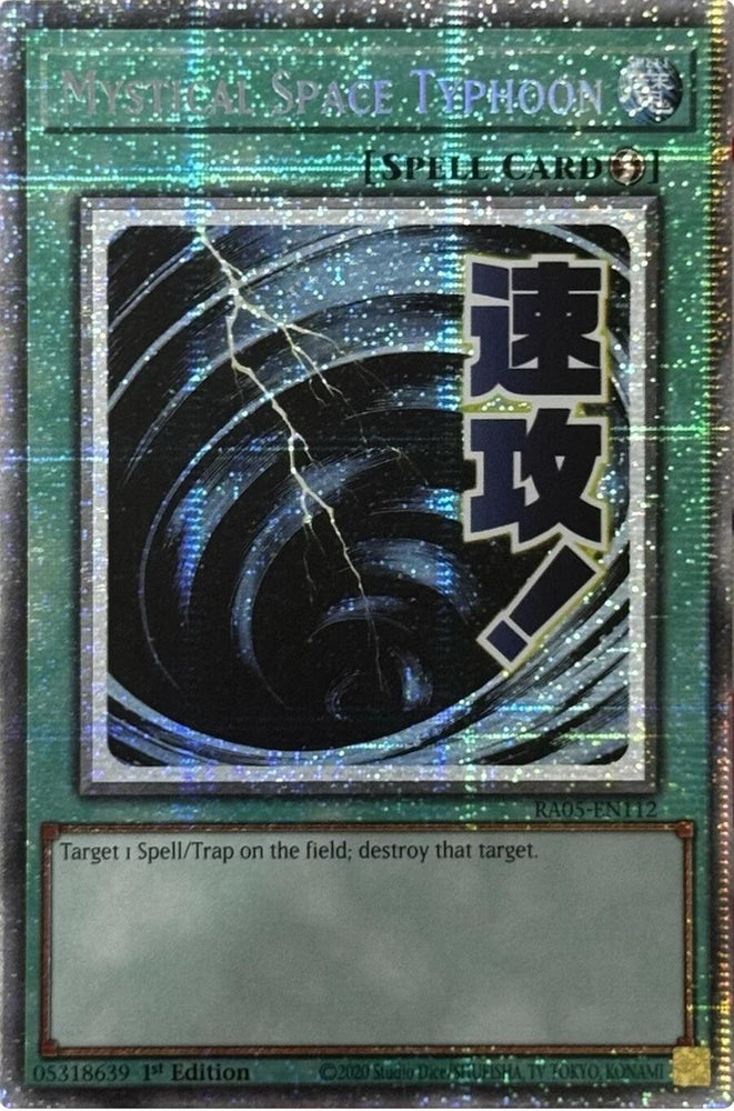 Mystical Space Typhoon (Starlight Rare) [RA05-EN112] Starlight Rare Yu-Gi-Oh!
