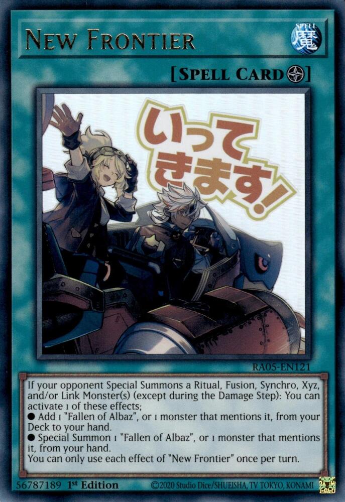 New Frontier [RA05-EN121] Ultra Rare Yu-Gi-Oh!