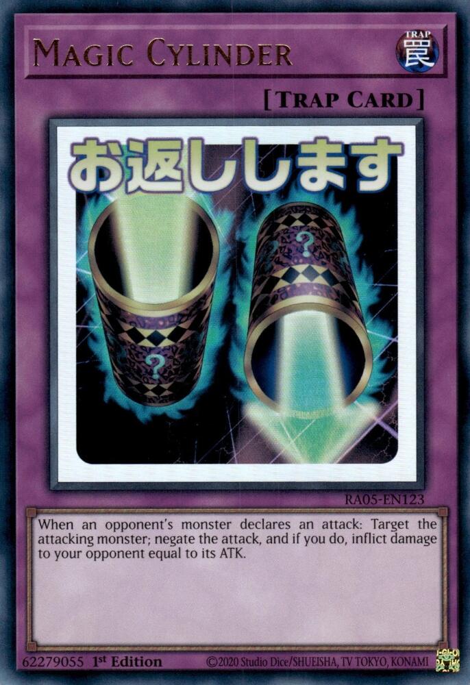 Magic Cylinder [RA05-EN123] Ultra Rare Yu-Gi-Oh!
