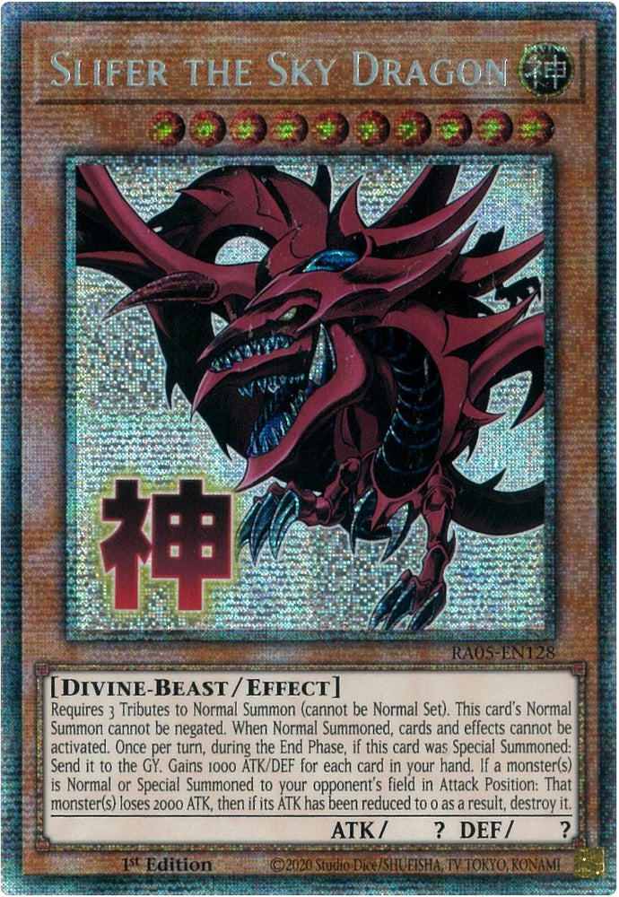 Slifer the Sky Dragon (Starlight Rare) [RA05-EN128] Starlight Rare Yu-Gi-Oh!