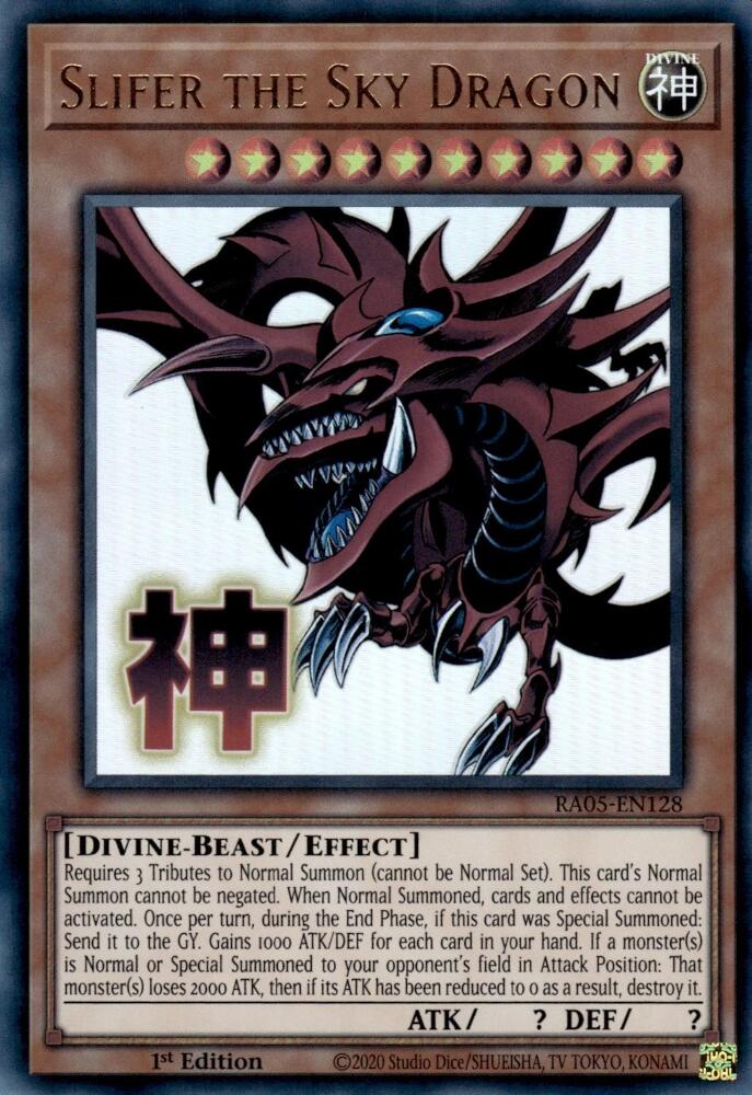 Slifer the Sky Dragon [RA05-EN128] Ultra Rare Yu-Gi-Oh!