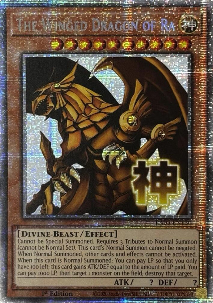 The Winged Dragon of Ra (Starlight Rare) [RA05-EN130] Starlight Rare Yu-Gi-Oh!