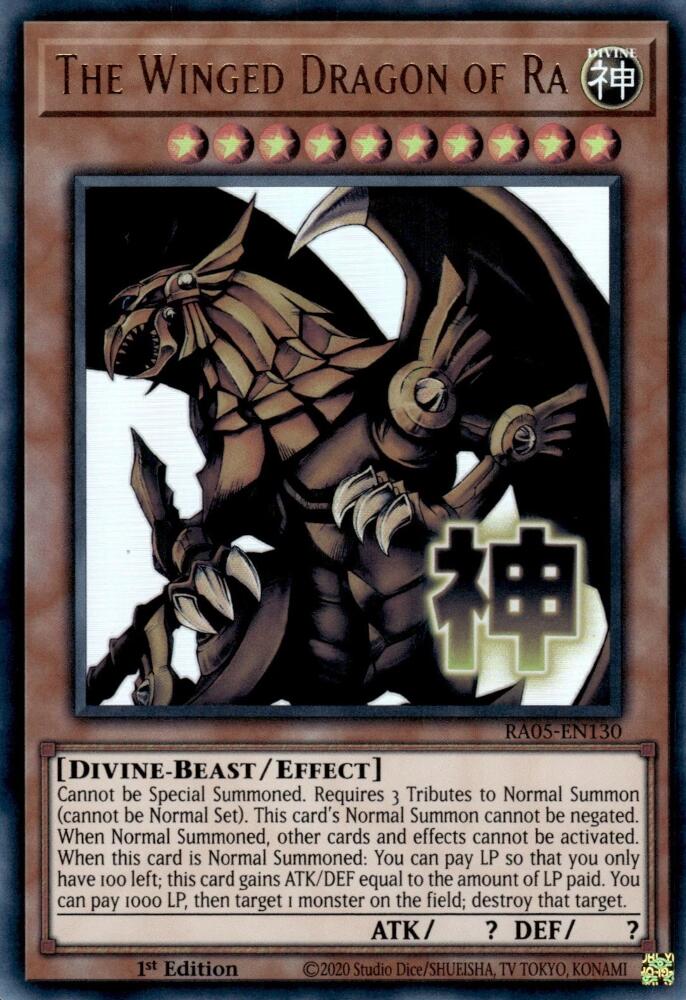 The Winged Dragon of Ra [RA05-EN130] Ultra Rare Yu-Gi-Oh!