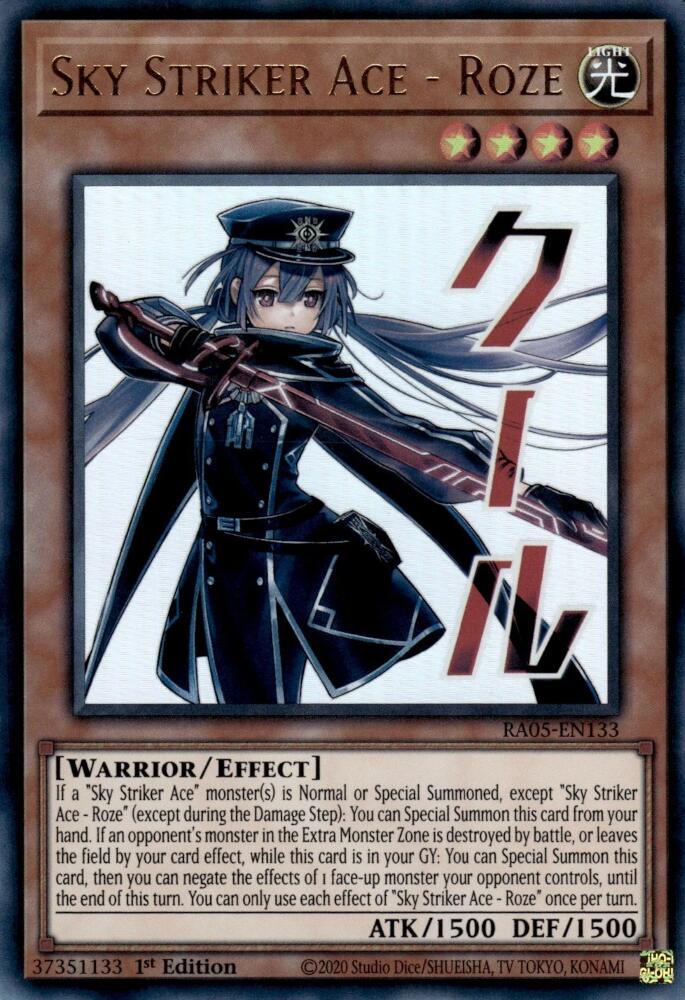 Sky Striker Ace - Roze [RA05-EN133] Ultra Rare Yu-Gi-Oh!