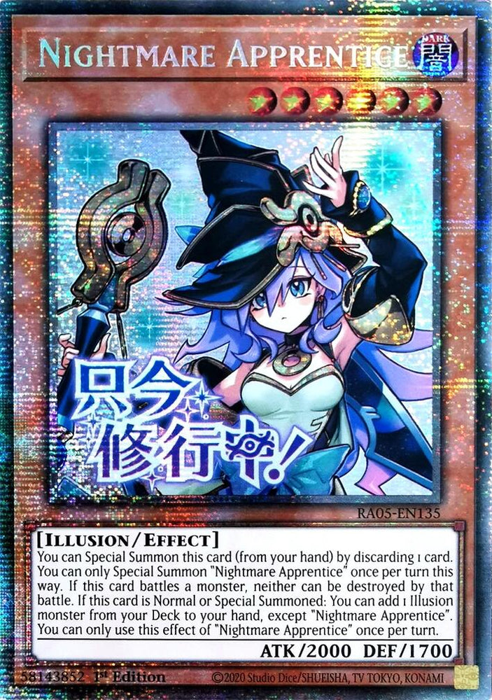 Nightmare Apprentice (Starlight Rare) [RA05-EN135] Starlight Rare Yu-Gi-Oh!