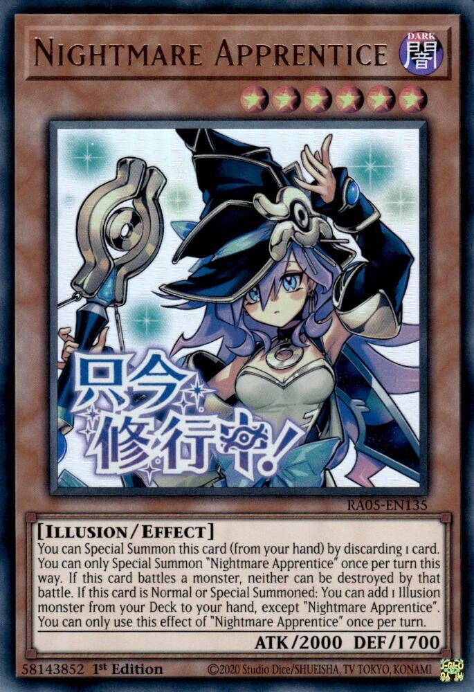 Nightmare Apprentice [RA05-EN135] Ultra Rare Yu-Gi-Oh!