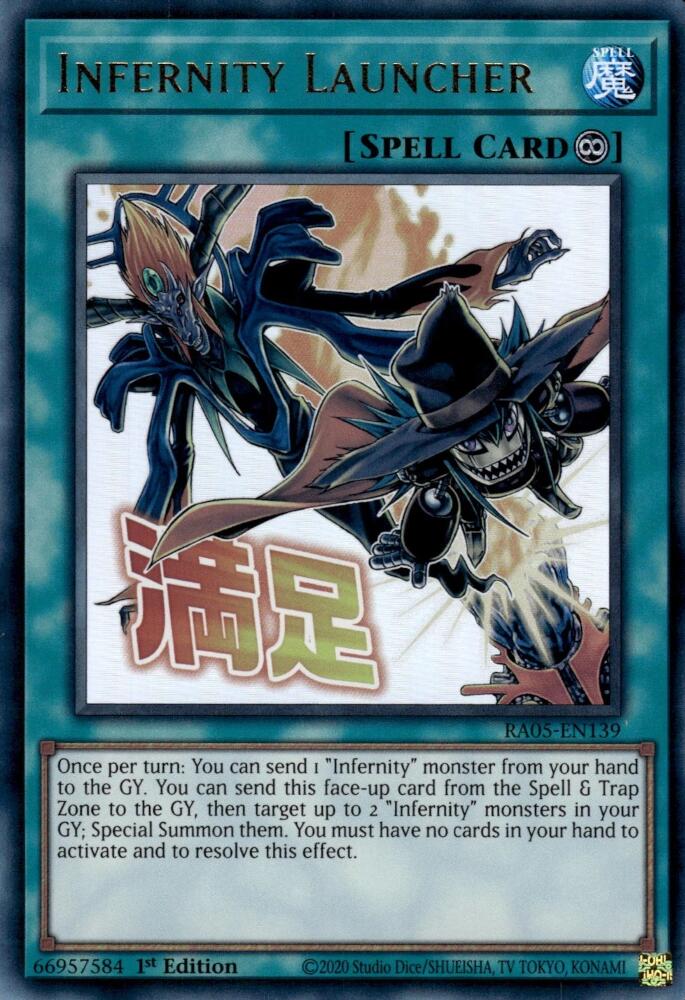Infernity Launcher [RA05-EN139] Ultra Rare Yu-Gi-Oh!