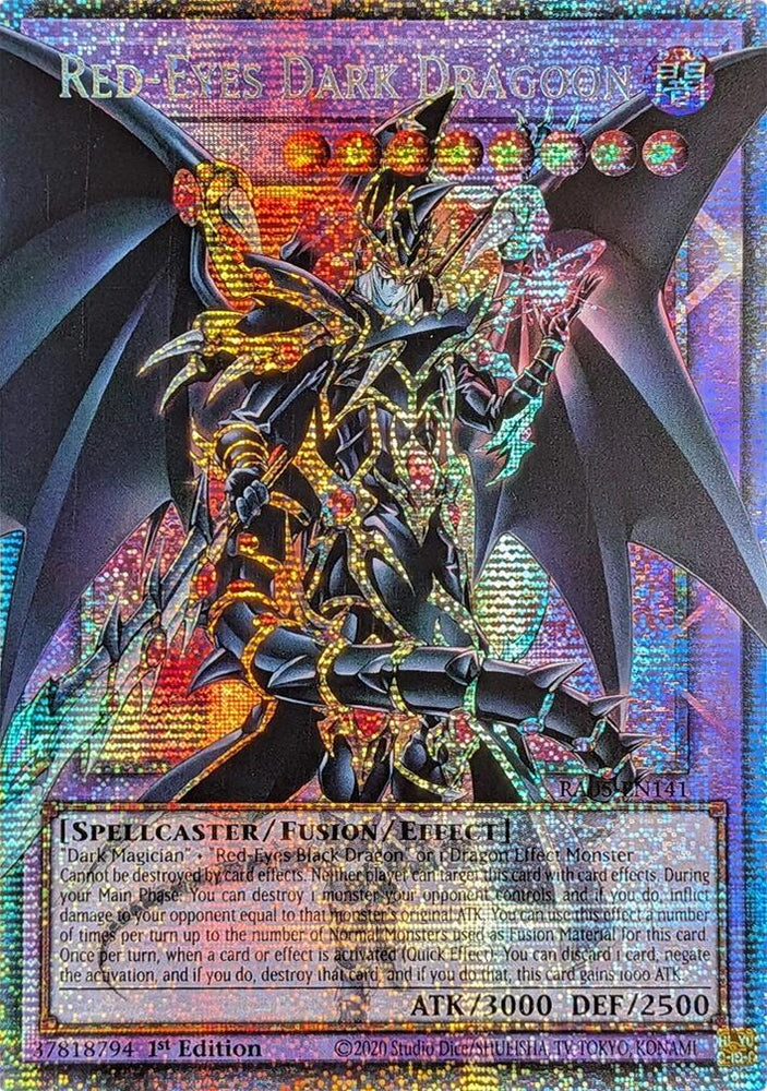Red-Eyes Dark Dragoon (Starlight Rare) [RA05-EN141] Starlight Rare Yu-Gi-Oh!