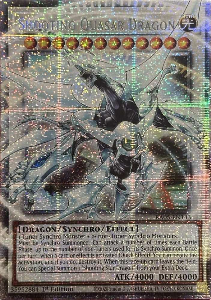 Shooting Quasar Dragon (Starlight Rare) [RA05-EN143] Starlight Rare Yu-Gi-Oh!