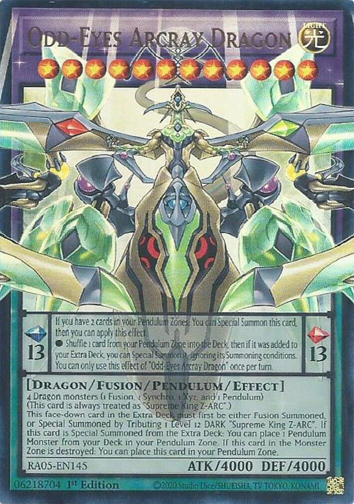 Odd-Eyes Arcray Dragon [RA05-EN145] Ultra Rare Yu-Gi-Oh!