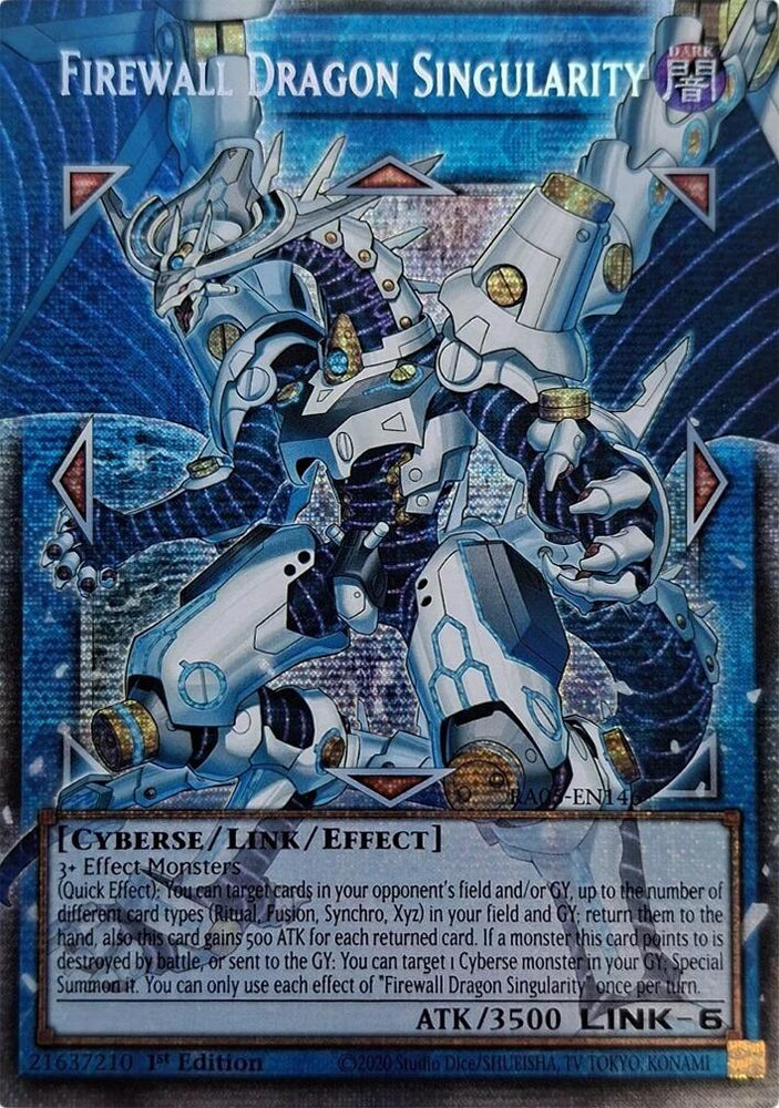 Firewall Dragon Singularity (Starlight Rare) [RA05-EN146] Starlight Rare Yu-Gi-Oh!
