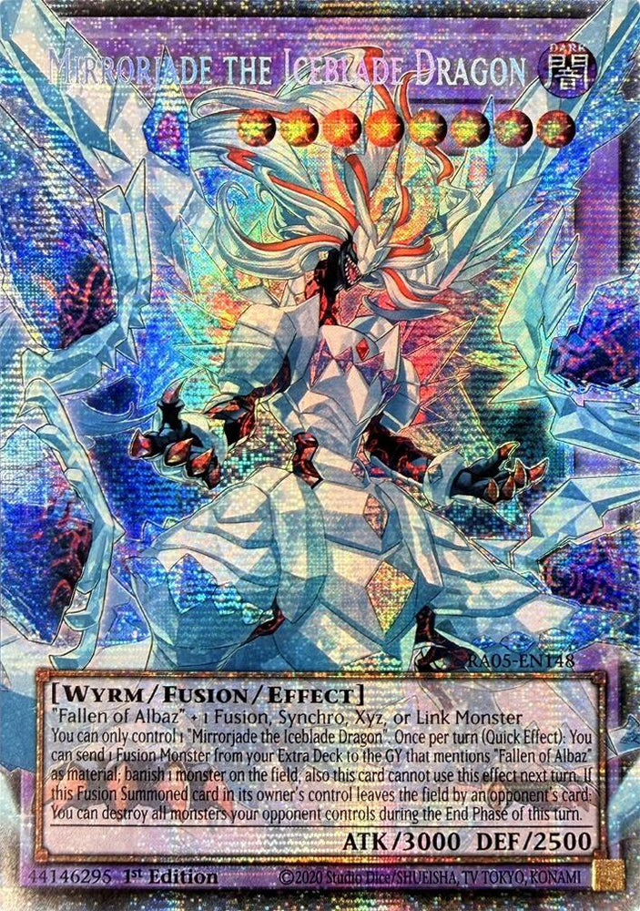 Mirrorjade the Iceblade Dragon (Starlight Rare) [RA05-EN148] Starlight Rare Yu-Gi-Oh!
