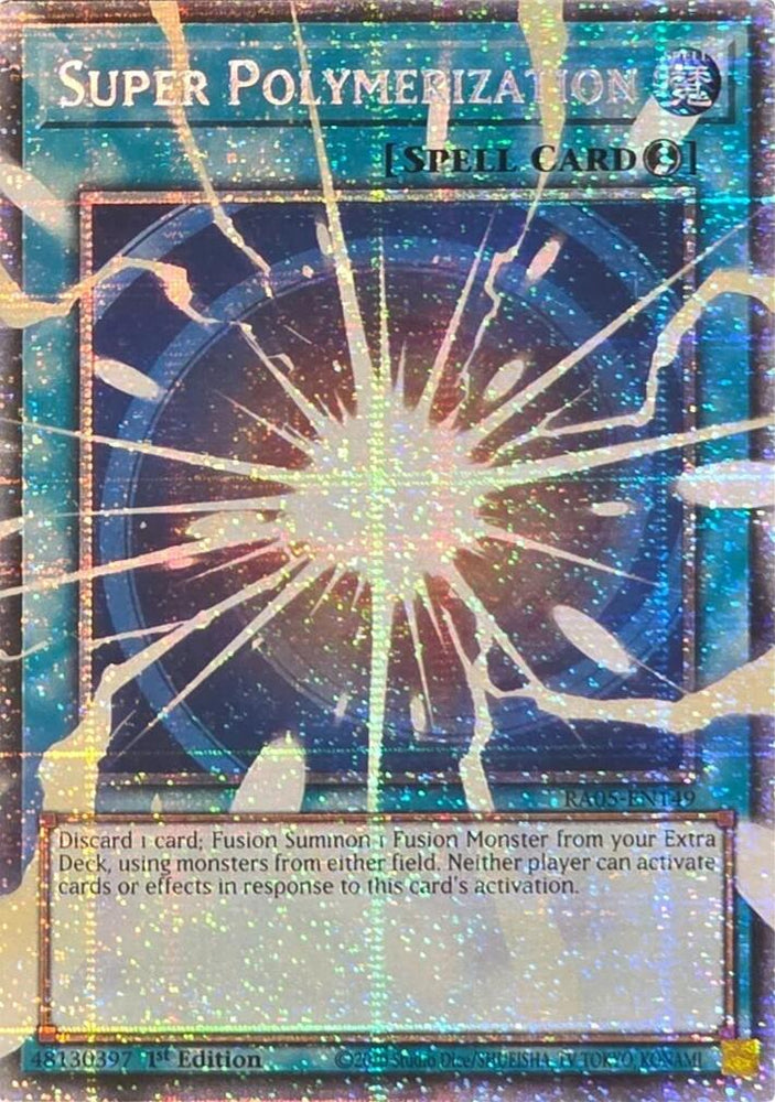 Super Polymerization (Starlight Rare) [RA05-EN149] Starlight Rare Yu-Gi-Oh!
