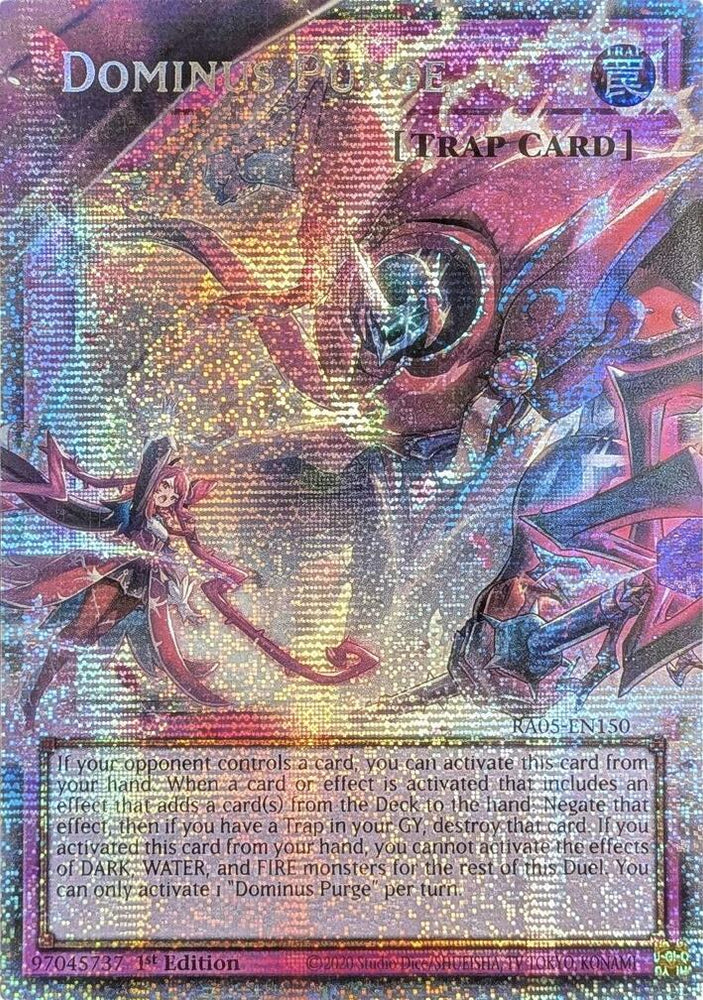 Dominus Purge (Starlight Rare) [RA05-EN150] Starlight Rare Yu-Gi-Oh!