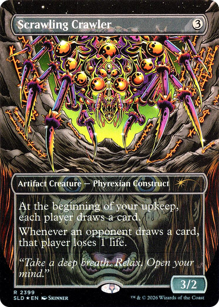 Scrawling Crawler [Secret Lair Drop Series] Magic: The Gathering