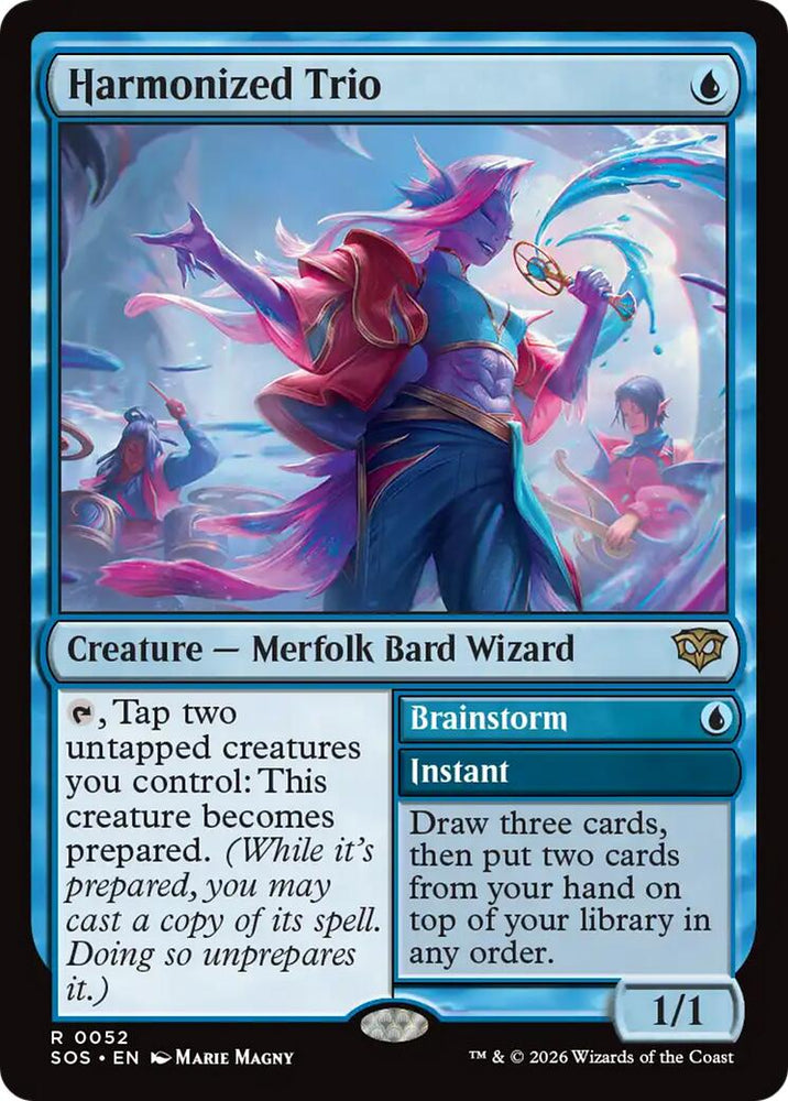 Harmonized Trio [Secrets of Strixhaven] Magic: The Gathering