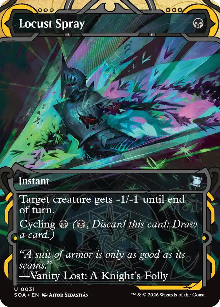 Locust Spray [Secrets of Strixhaven: Mystical Archive] Magic: The Gathering