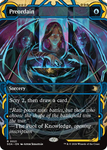 Preordain [Secrets of Strixhaven: Mystical Archive] Magic: The Gathering
