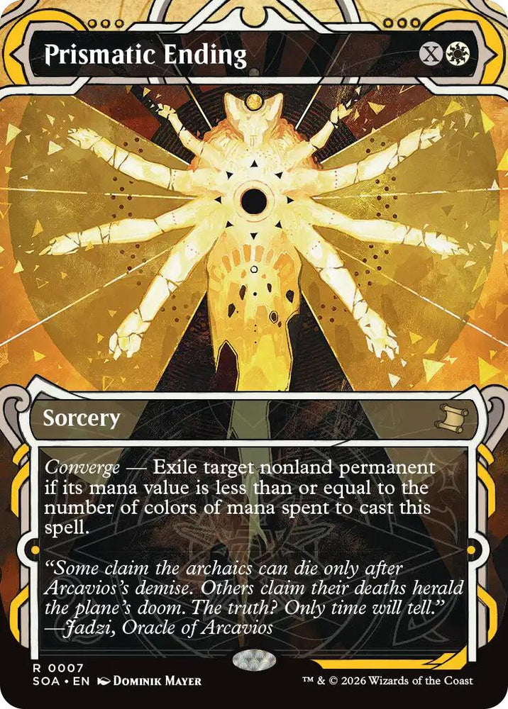 Prismatic Ending [Secrets of Strixhaven: Mystical Archive] Magic: The Gathering